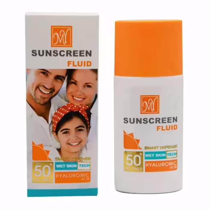 کرم ضدآفتاب بی‌رنگ مای SPF50 مدل Smart Defense مناسب انواع پوست، حجم 50 میلی‌لیتر