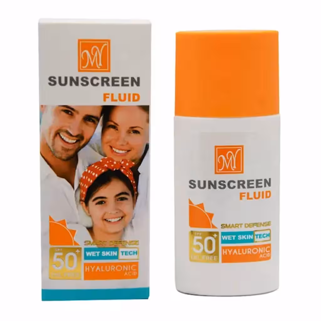 کرم ضدآفتاب بیرنگ مای SPF50 مدل Smart Defense مناسب انواع پوست، حجم 50 میلیلیتر