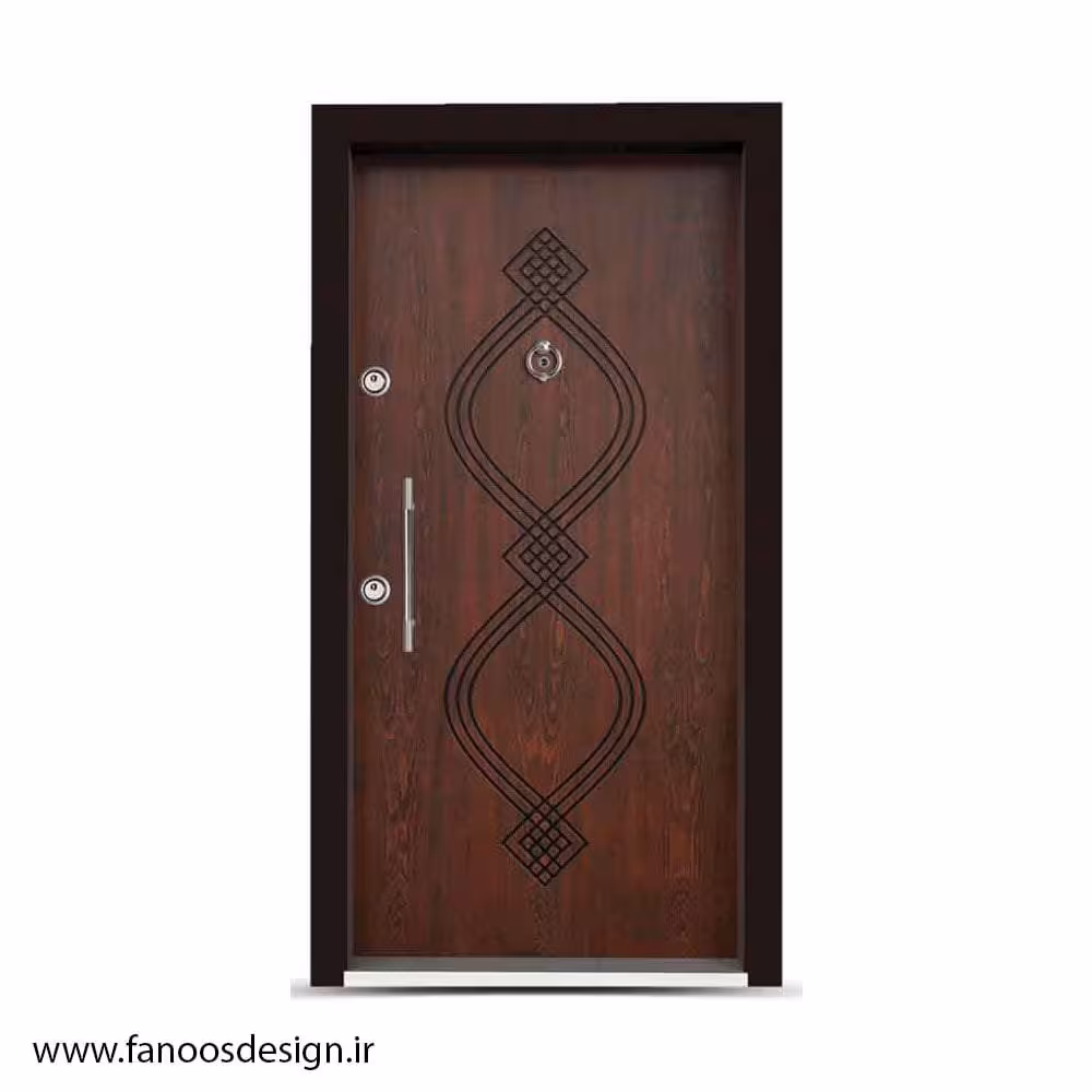 درب ضد سرقت با چهارچوب فلزی مستحکم کد 1425