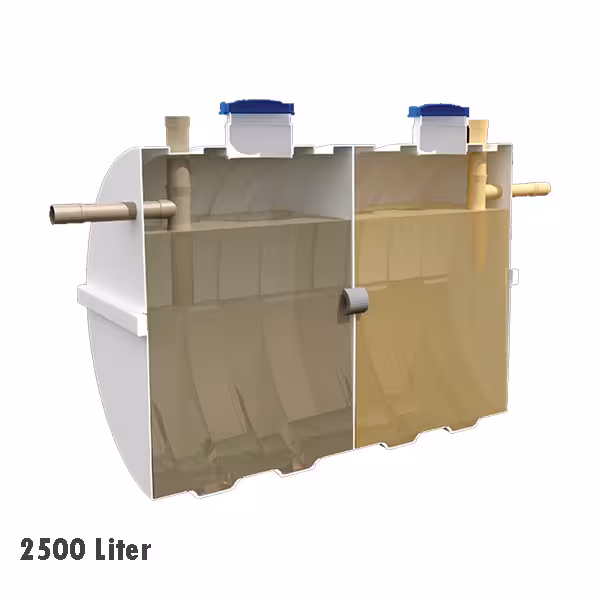 مادول کناری سه لایه پلاستونیک 2500 لیتری