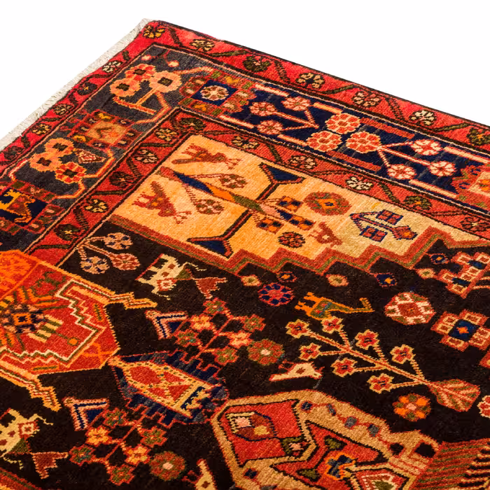 فرش دستبافت سه متری مدل بافت نهاوند کد 48.2036