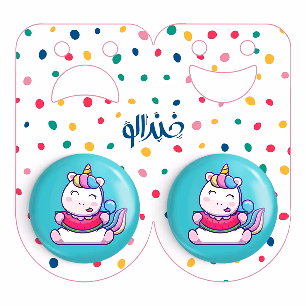 پیکسل خندالو مدل اسب تک شاخ کد 3829 به همراه مگنت