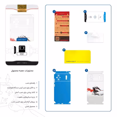 برچسب پوششی ماهوت مدل Prototype Game Series-FullSkin مناسب برای گوشی موبایل شیائومی Poco M5