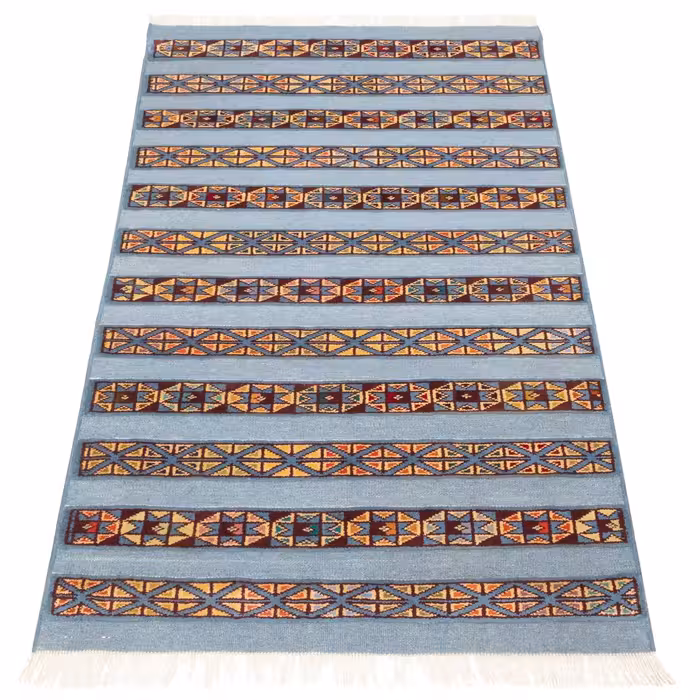 گلیم فرش دستباف یک متری سی پرشیا کد 171812