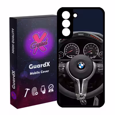 کاور گارد ایکس طرح BMW مدل Glass10345 مناسب برای گوشی موبایل سامسونگ Galaxy S21 FE