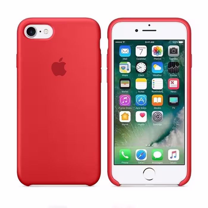 کاور مدل سیلیکونی مناسب برای گوشی موبایل اپل iPhone 7/8