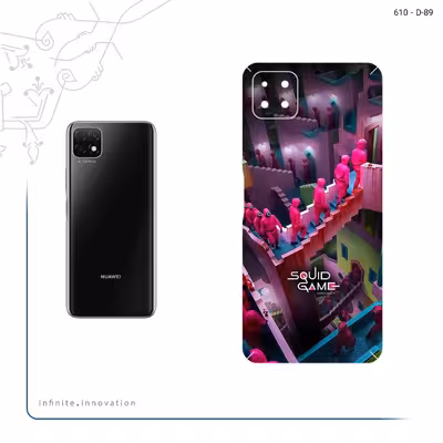 برچسب پوششی ماهوت مدل Squid Game مناسب برای گوشی موبایل هوآوی Nova Y60