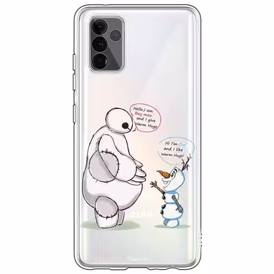 کاور طرح Olaf &amp; Baymax مناسب برای گوشی موبایل سامسونگ Galaxy A02S 