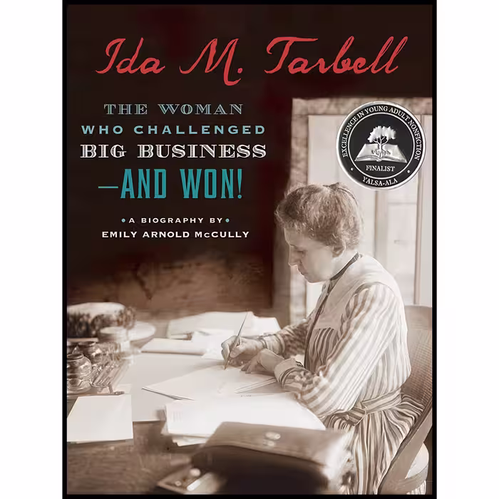 کتاب Ida M. Tarbell اثر Emily Arnold McCully انتشارات Clarion Books