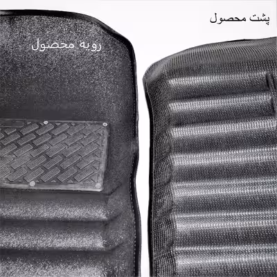    کفپوش سه بعدی خودرو پانیذ مدل PL مناسب برای سمند سورن