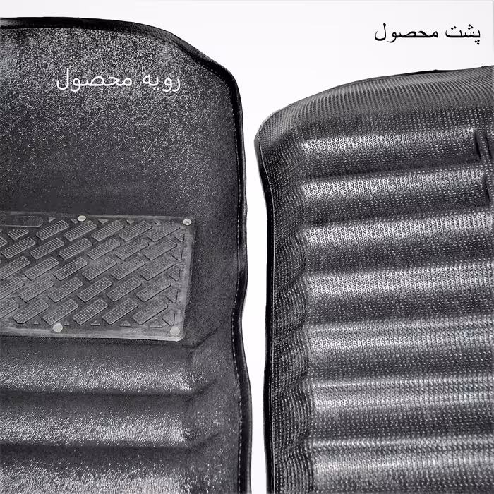    کفپوش سه بعدی خودرو پانیذ مدل PL مناسب برای سمند سورن