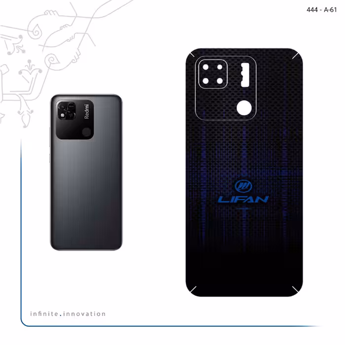 برچسب پوششی ماهوت مدل Lifan مناسب برای گوشی موبایل شیائومی Redmi 10A