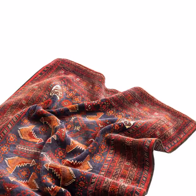 فرش دستبافت دو و نیم متری مدل نقشه بلوچ  کد 23.1294