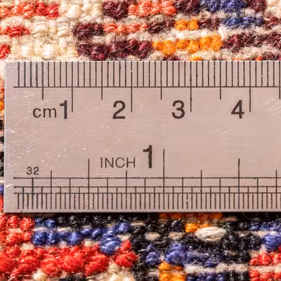 فرش دستبافت شش و نیم متری مدل حسین آباد کد 97.1562