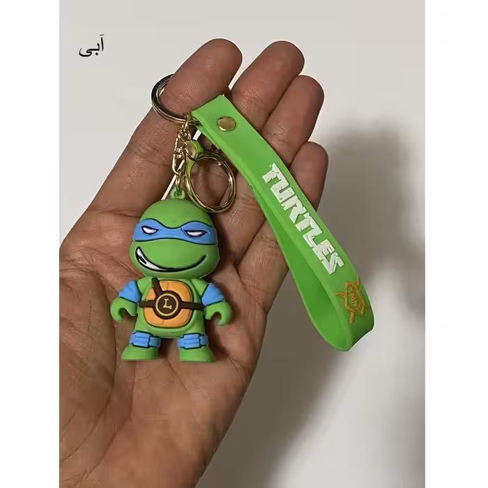 جاکلیدی مدل سیلیکونی طرح لاکپشت های نینجا