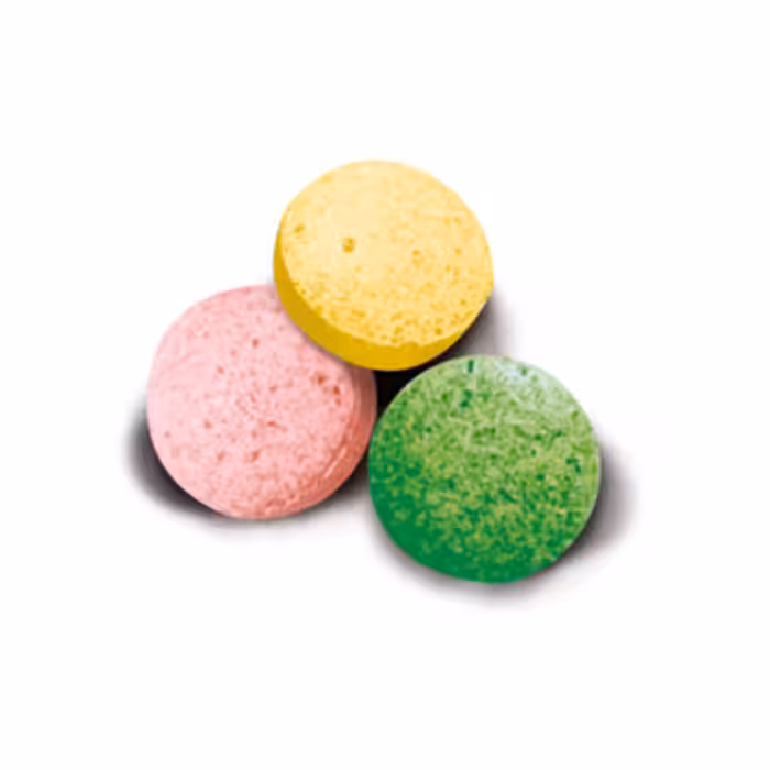 قرص مکمل بچه گربه جیم کت مدل طعم شیر وزن 40 گرم