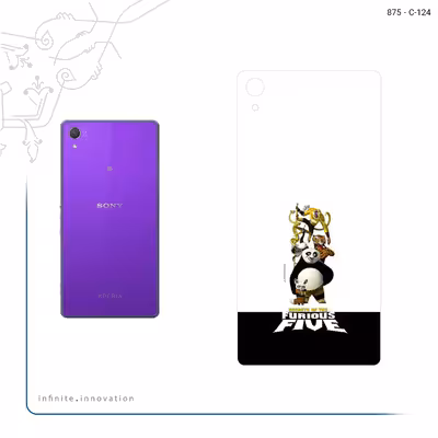 برچسب پوششی ماهوت مدل Kung Fu Panda مناسب برای گوشی موبایل سونی Xperia Z2