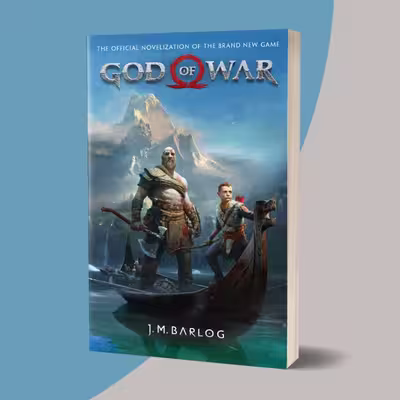 کتاب  god of war اثر  Matthew Stover نشر Titan Books