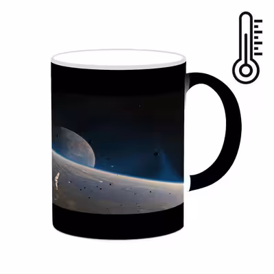 ماگ حرارتی کاکتی طرح فضا و کهکشان مدل mgh19914