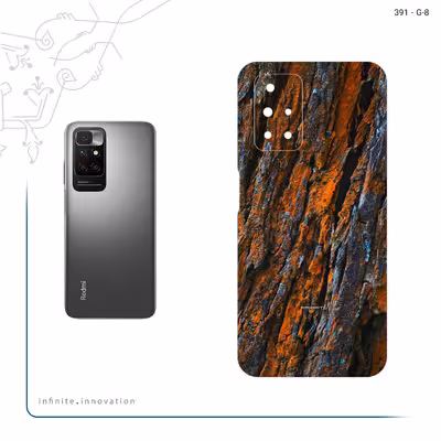 برچسب پوششی ماهوت مدل Wood Texture 6 مناسب برای گوشی موبایل شیائومی Redmi 10