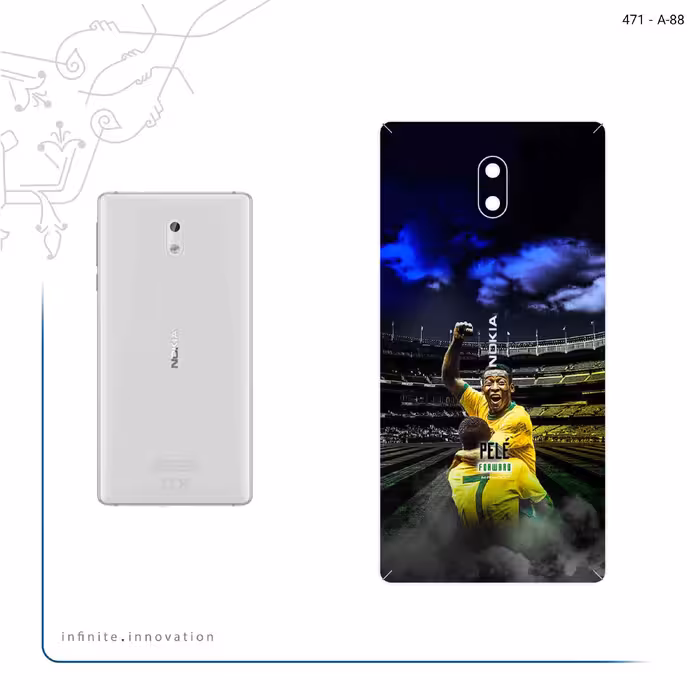 برچسب پوششی ماهوت مدل Pele مناسب برای گوشی موبایل نوکیا 3