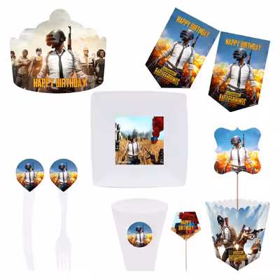  مجموعه 72 عددی تم تولد طرح پابجی