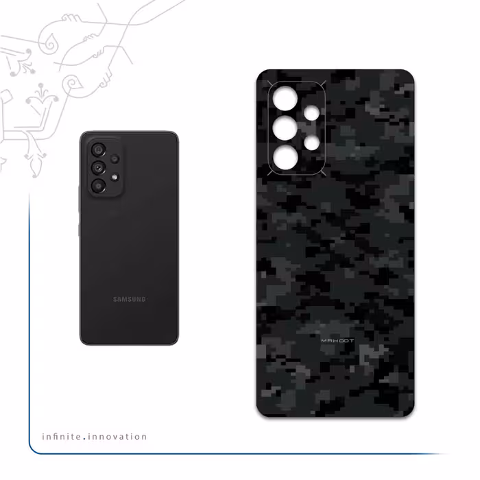 برچسب پوششی ماهوت مدل Night-Army-Pixel مناسب برای گوشی موبایل سامسونگ Galaxy A53 5G
