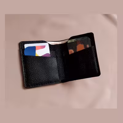 کیف پول چرمی مدل توکا