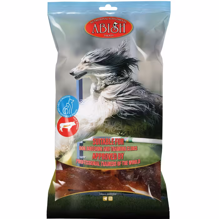 مکمل غذایی و تشویقی سگ و گربه ابیش مدل رشد حداکثری وزن 100 گرم مجموعه 10 عددی