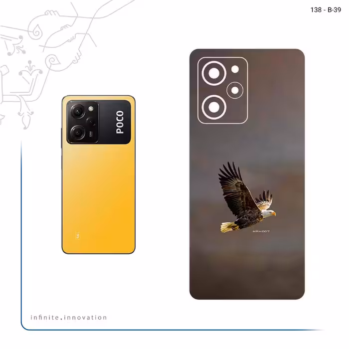 برچسب پوششی ماهوت مدل Eagle مناسب برای گوشی موبایل شیائومی Poco X5 Pro