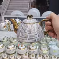 قوری کف پهن کد 169