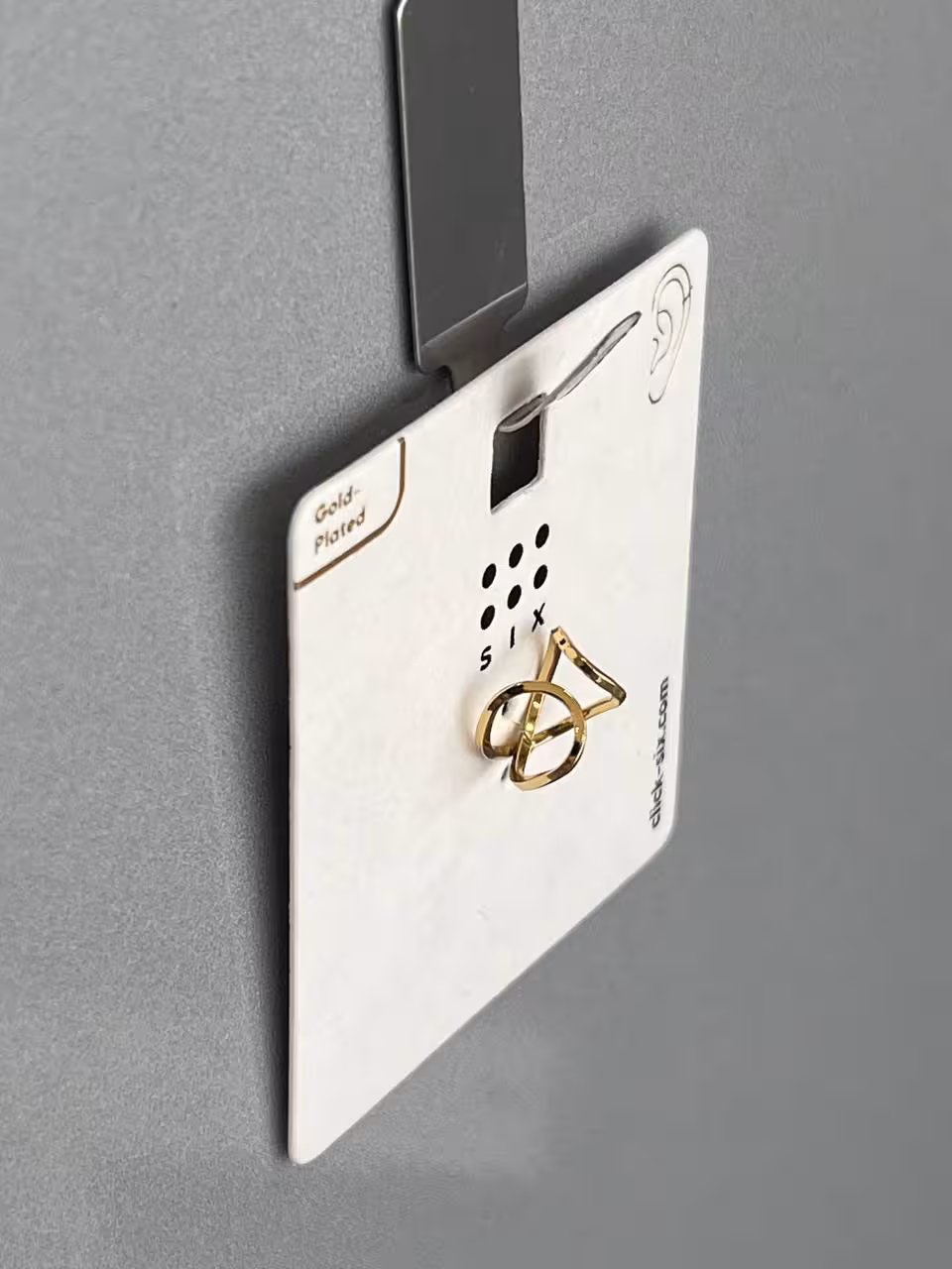 گوشواره ایرکاف خاص روکش طلا