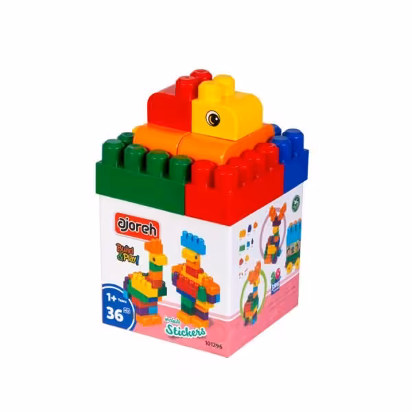 آجره بساز و بازی کن 36 قطعه