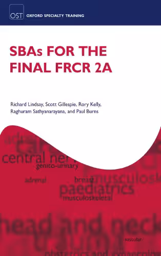 خرید و دانلود نسخه کامل کتاب SBAs for the final FRCR 2A