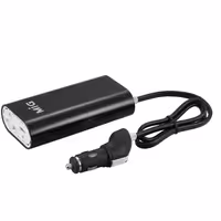 اینورتر برق 12V به 220V، توان 200 وات، برند MIG، مبدل برق فندکی خودرو با طراحی تخت