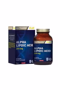 قرص آلفا لیپوئیک اسید 200mg نوتراکسین - بسته 60 عددی