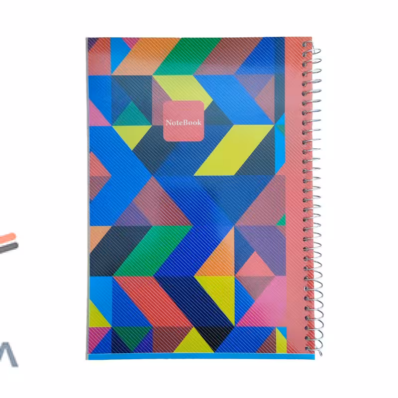 دفتر سیمی طلقی 100 برگ