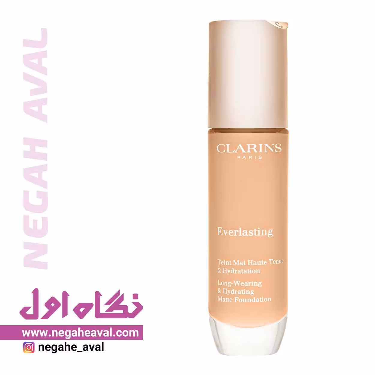 کرم پودر کلارنس SPF15 Everlasting شماره 108/3N