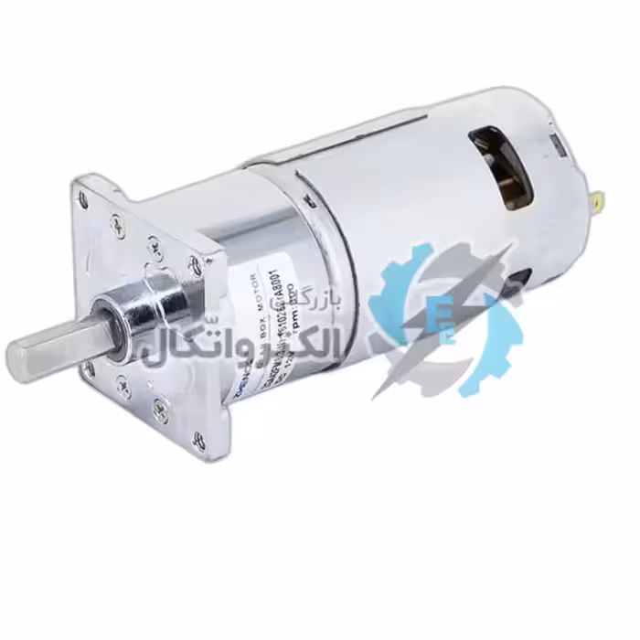 موتور گیربکس دار 12 ولت 30 دور ZGA42FM ا ZGA42FM 12V 30Rpm