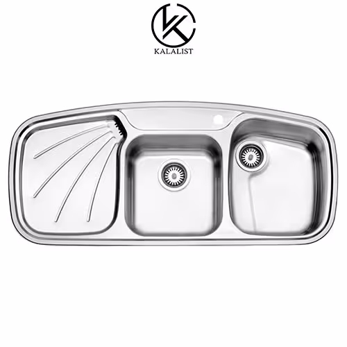 سینک استیل البرز توکار مدل 614