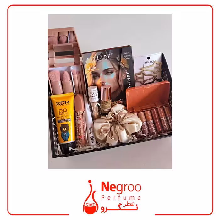 پک کادویی دخترانه زنانه رنگ قهوه ای