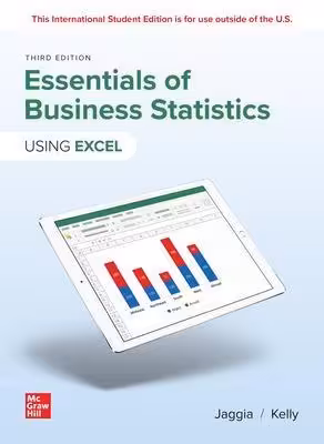 خرید و دانلود نسخه کامل کتاب ISE Essentials of Business Statistics (3rd Edition) - Orginal Pdf