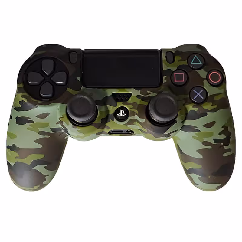 روکش محافظ دسته PS4 طرح ارتشی سبز