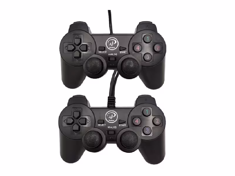 دسته بازی ایکس پی مدل MX213M شوکدار با سیم