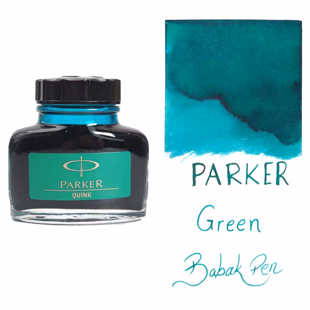 جوهر خودنویس پارکر سبز Parker green