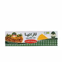 لازانیا سریع پخت شیاردار تک ماکارون مقدار 250 گرمی