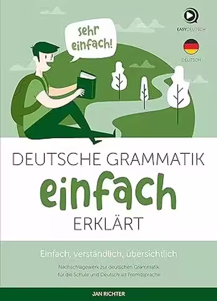 کتاب گرامر آلمانی دویچ گراماتیک آینفاخ | Deutsche Grammatik einfach ERKLART