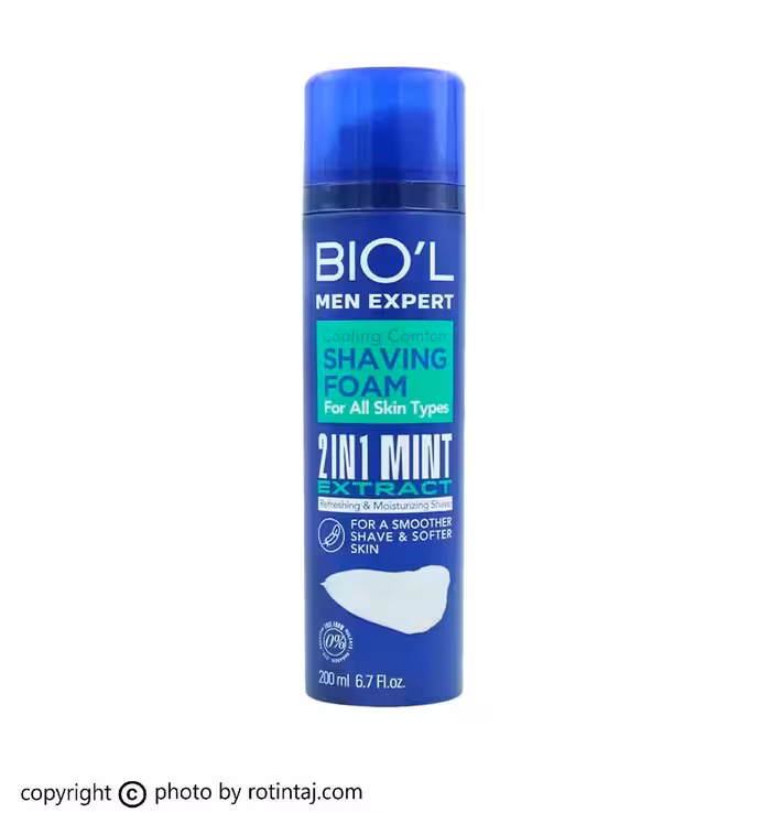 فوم اصلاح 2 در 1 مینت بیول 200 میلی