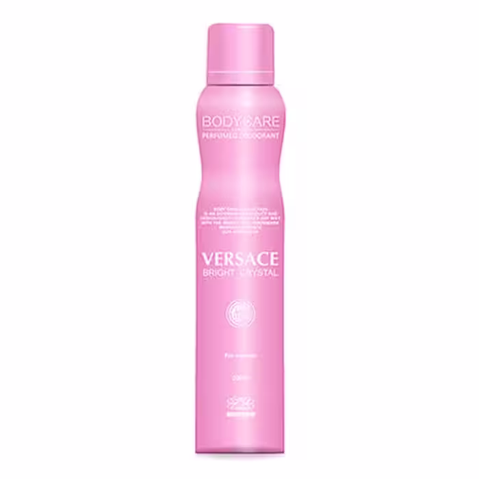 اسپری بدن زنانه بادی کر مدل Versace Bright Crystal حجم 200 میل