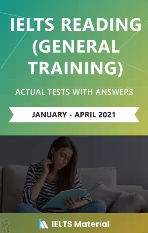 آیلتس ریدینگ جنرال ترینینگ ژانویه تا آپریل | کتاب انگلیسی (IELTS Reading General Training Actual Tests with Answers (January – April 2021
